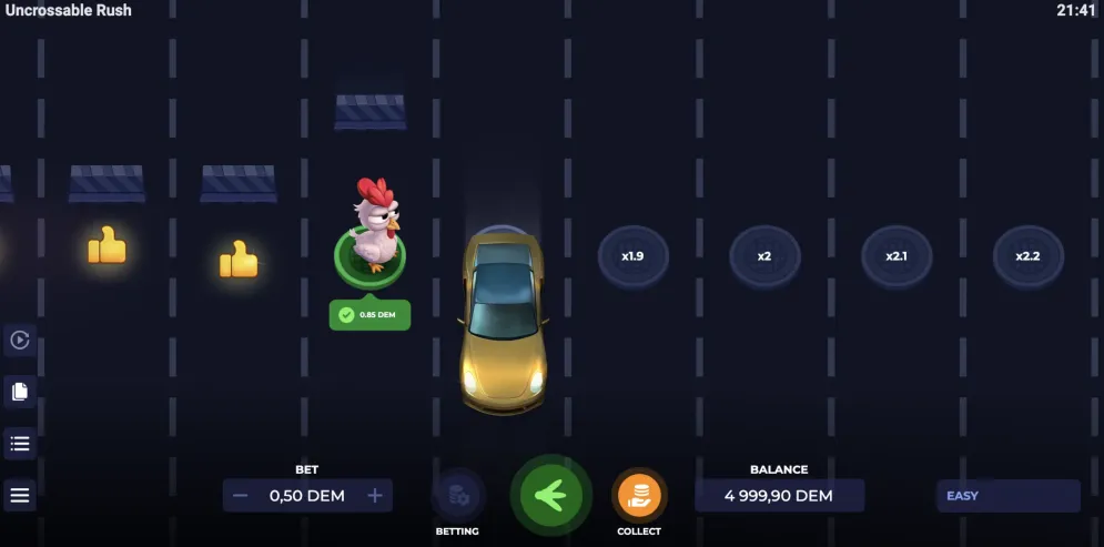 Uncrossable Rush