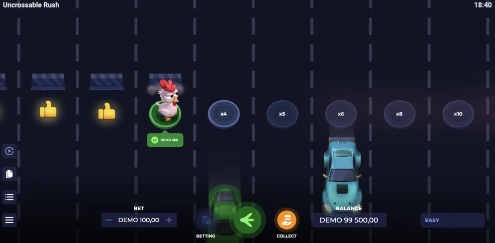 Uncrossable Rush